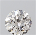 Natural Diamond 1.01 Carats, Round with Excellent Cut, J Color, SI1 Clarity and Certified by GIA