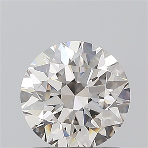 Picture of Natural Diamond 1.01 Carats, Round with Excellent Cut, J Color, SI1 Clarity and Certified by GIA