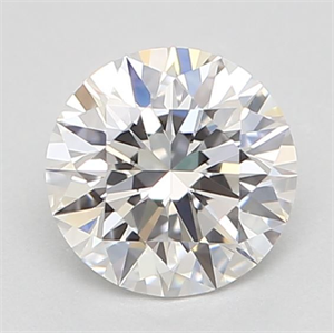 Foto Diamante Natural 0.45 quilates, Redondo , Color F, claridad VVS1 y certificado GIA de