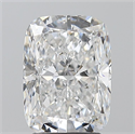 Natural Diamond 2.50 Carats, Cushion with  Cut, D Color, SI2 Clarity and Certified by GIA