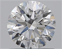 Natural Diamond 0.70 Carats, Round with Excellent Cut, E Color, SI1 Clarity and Certified by GIA