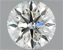 Diamante Natural 0.80 quilates, Redondo , Color H, claridad VVS2 y certificado GIA