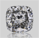 Natural Diamond 0.52 Carats, Cushion with  Cut, D Color, VS2 Clarity and Certified by GIA