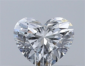 Picture of Natural Diamond 0.35 Carats, Heart with  Cut, E Color, VS1 Clarity and Certified by GIA