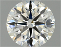 Diamante Natural 0.51 quilates, Redondo , Color J, claridad VVS1 y certificado GIA