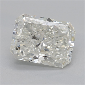 Picture of Natural Diamond 1.51 Carats, Radiant with  Cut, J Color, SI2 Clarity and Certified by GIA