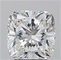 Natural Diamond 3.20 Carats, Cushion with  Cut, G Color, VVS1 Clarity and Certified by GIA