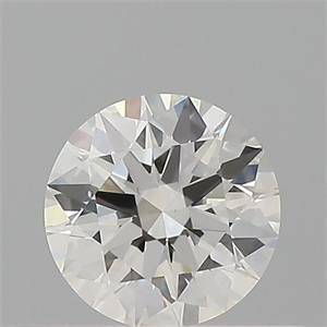 Picture of Natural Diamond 0.40 Carats, Round with Excellent Cut, I Color, VS2 Clarity and Certified by GIA