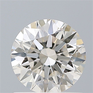 Picture of Natural Diamond 0.73 Carats, Round with Excellent Cut, I Color, VVS2 Clarity and Certified by IGI