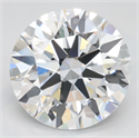 Del inventario de diamantes de laboratorio, 3.41 quilates, Redondo , Color D, claridad IF y certificado IGI