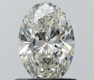 Foto Diamante Natural 0.71 quilates, Ovalado , Color I, claridad VS1 y certificado IGI de