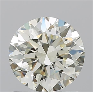 Picture of Natural Diamond 1.22 Carats, Round with Excellent Cut, L Color, VVS1 Clarity and Certified by IGI