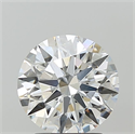 Del inventario de diamantes de laboratorio, 2.54 quilates, Redondo , Color F, claridad VVS2 y certificado IGI