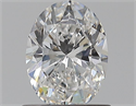 Natural Diamond 0.70 Carats, Oval with  Cut, E Color, VVS2 Clarity and Certified by GIA