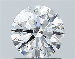 Picture of Natural Diamond 0.80 Carats, Round with Excellent Cut, F Color, VVS2 Clarity and Certified by GIA