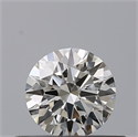 Diamante Natural 0.40 quilates, Redondo , Color G, claridad IF y certificado IGI