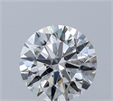 Diamante Natural 0.53 quilates, Redondo , Color H, claridad VS1 y certificado GIA