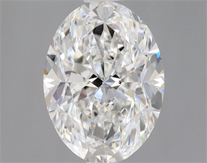 Picture of Natural Diamond 0.90 Carats, Oval with  Cut, E Color, VS2 Clarity and Certified by GIA