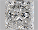 Natural Diamond 2.01 Carats, Princess with  Cut, G Color, SI1 Clarity and Certified by GIA