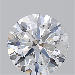 Picture of Natural Diamond 1.53 Carats, Round with Excellent Cut, D Color, VVS1 Clarity and Certified by GIA