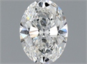 Diamante Natural 0.48 quilates, Ovalado , Color E, claridad VVS1 y certificado GIA