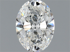Foto Diamante Natural 0.48 quilates, Ovalado , Color E, claridad VVS1 y certificado GIA de