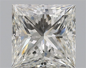 Foto Diamante Natural 1.50 quilates, Princesa , Color H, claridad VS1 y certificado GIA de