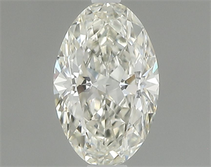 Picture of Natural Diamond 0.63 Carats, Oval with  Cut, K Color, VVS1 Clarity and Certified by GIA