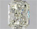 Natural Diamond 1.51 Carats, Radiant with  Cut, M Color, SI2 Clarity and Certified by GIA