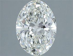 Picture of Natural Diamond 1.70 Carats, Oval with  Cut, I Color, VS2 Clarity and Certified by IGI
