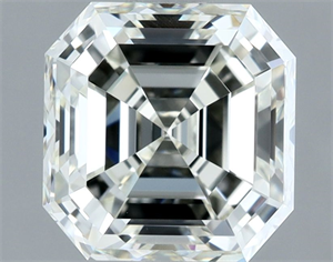 Picture of Natural Diamond 2.01 Carats, Asscher with  Cut, I Color, VVS2 Clarity and Certified by IGI