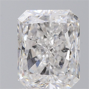 Foto Diamante Natural 1.50 quilates, Radiante , Color E, claridad SI2 y certificado GIA de