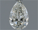 Natural Diamond 0.70 Carats, Pear with  Cut, H Color, VVS1 Clarity and Certified by IGI