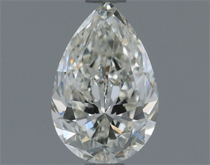 Picture of Natural Diamond 0.70 Carats, Pear with  Cut, H Color, VVS1 Clarity and Certified by IGI