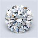Diamante Natural 1.52 quilates, Redondo , Color D, claridad SI1 y certificado GIA