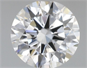 Lab Grown Diamond 1.18 Carats, Round with Ideal Cut, D Color, VS1 Clarity and Certified by IGI