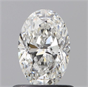 Diamante Natural 0.70 quilates, Ovalado , Color F, claridad VS2 y certificado GIA