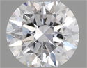 Diamante Natural 0.41 quilates, Redondo , Color D, claridad I1 y certificado GIA