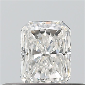 Foto Diamante Natural 0.24 quilates, Radiante , Color F, claridad VVS1 y certificado GIA de