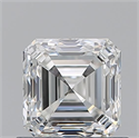 Natural Diamond 0.91 Carats, Asscher with  Cut, G Color, VVS1 Clarity and Certified by GIA