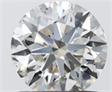 Natural Diamond 1.00 Carats, Round with Excellent Cut, H Color, VS2 Clarity and Certified by IGI