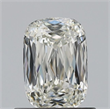 Natural Diamond 0.81 Carats, Cushion with  Cut, J Color, VVS2 Clarity and Certified by GIA