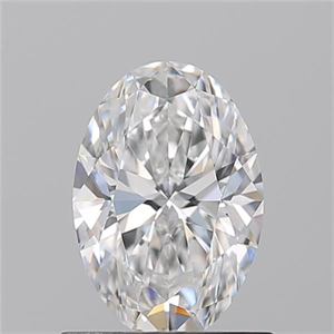 Picture of Natural Diamond 0.90 Carats, Oval with  Cut, D Color, VVS1 Clarity and Certified by GIA