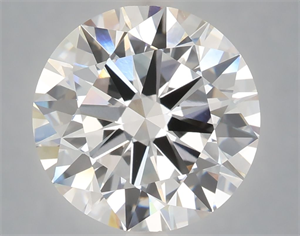 Picture of Lab Grown Diamond 6.00 Carats, Round with Excellent Cut, E Color, VVS2 Clarity and Certified by IGI