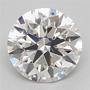 Picture of Natural Diamond 0.70 Carats, Round with Excellent Cut, I Color, SI2 Clarity and Certified by GIA