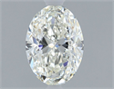 Diamante Natural 0.70 quilates, Ovalado , Color I, claridad VVS2 y certificado GIA