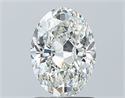 Diamante Natural 1.20 quilates, Ovalado , Color H, claridad SI1 y certificado GIA
