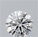 Diamante Natural 0.54 quilates, Redondo , Color D, claridad VVS2 y certificado GIA