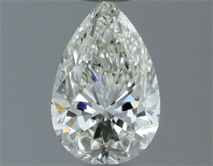 Picture of Natural Diamond 0.90 Carats, Pear with  Cut, H Color, VS2 Clarity and Certified by IGI
