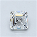 Natural Diamond 2.02 Carats, Asscher with  Cut, D Color, VS1 Clarity and Certified by GIA